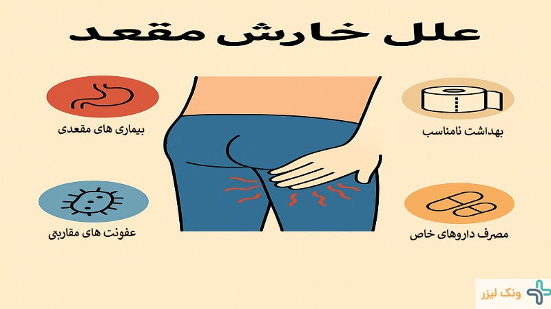 خارش مقعد نشانه چیست